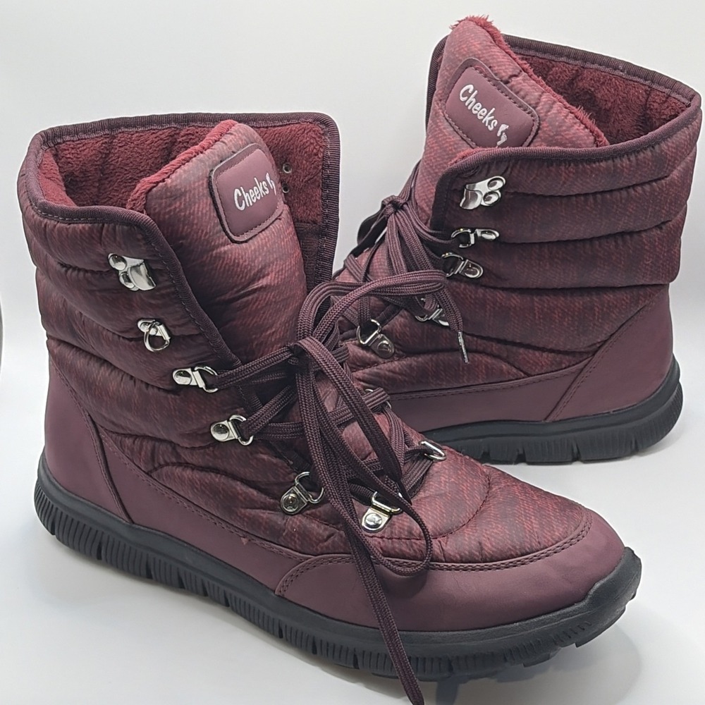 Winter Boots - Cheeks Puffer Boots Size 9.5 Women's